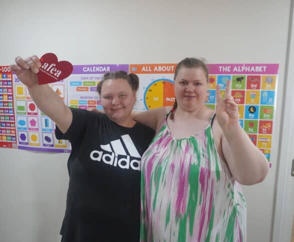 St Clair Supported Independent Living: Michelle and Kristine